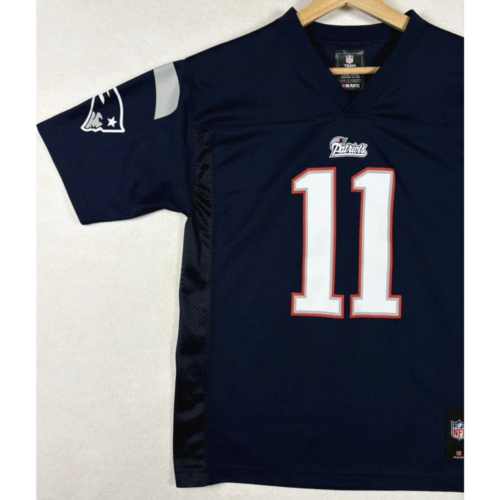 New England‎ Patriots Julian Edelman Jersey Youth Large 14/16 NFL Team Apparel